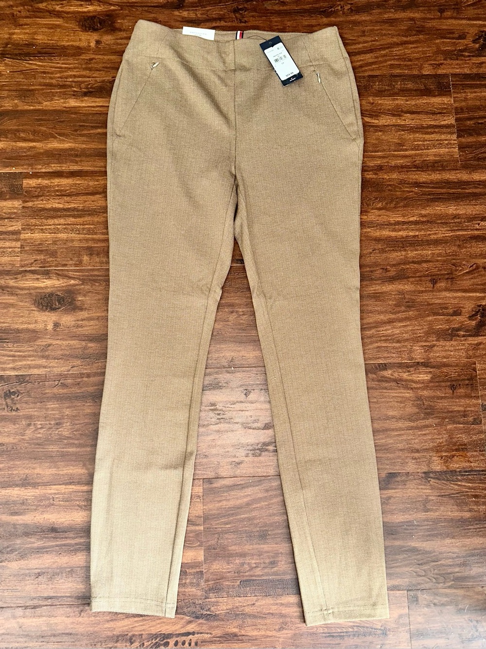 Tommy Hilfiger Camel Slim Stretch Chinos